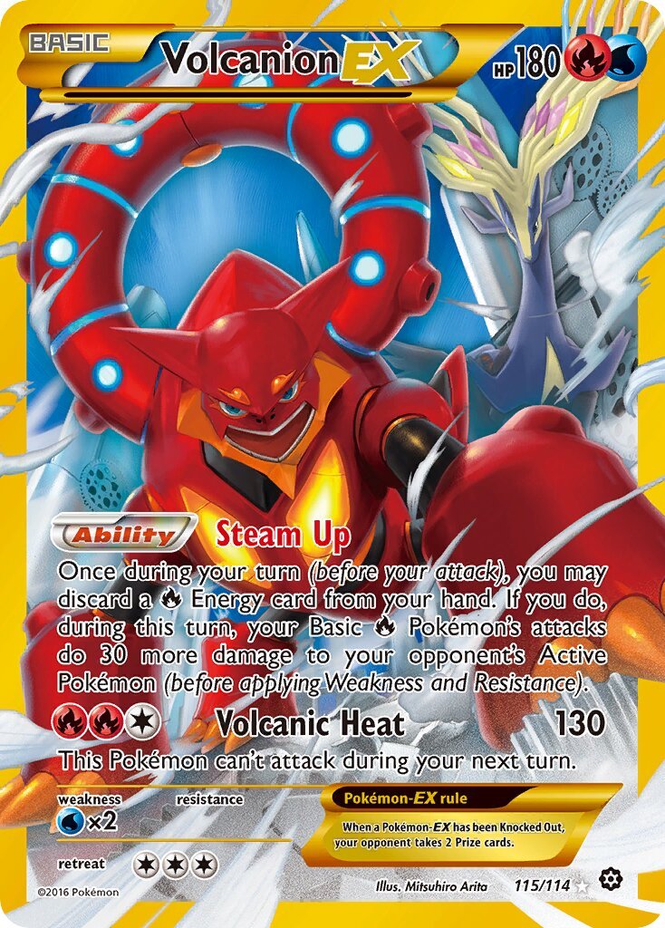 Volcanion-EX - 115/114