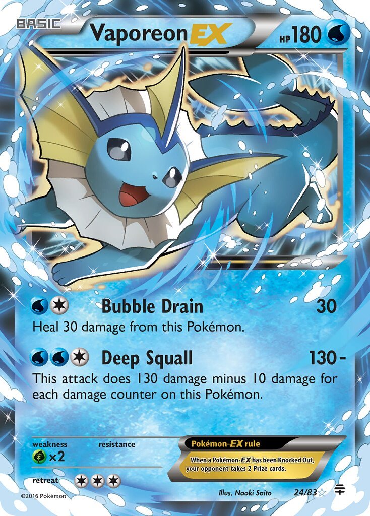 Vaporeon-EX - 024/83