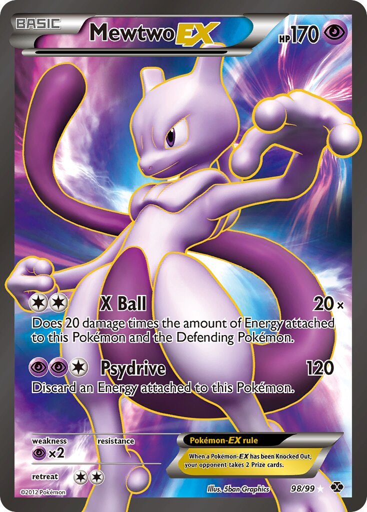 Mewtwo-EX - 098/99