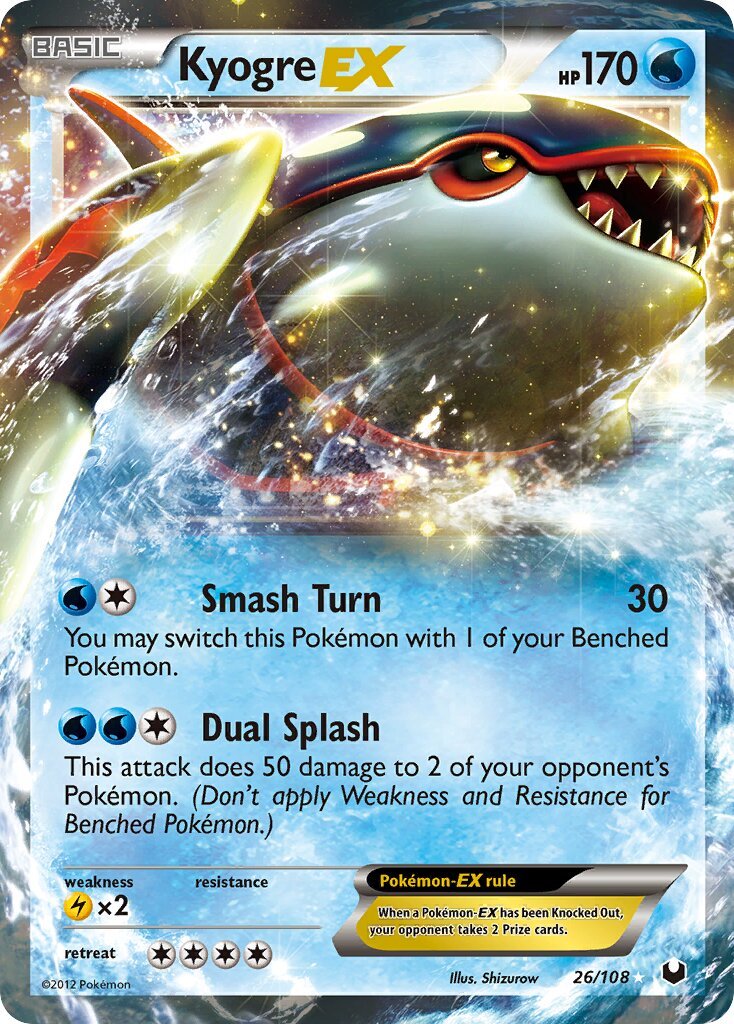 Kyogre-EX - 026/108