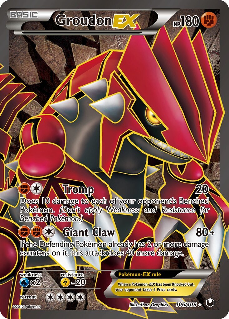 Groudon-EX - 106/108