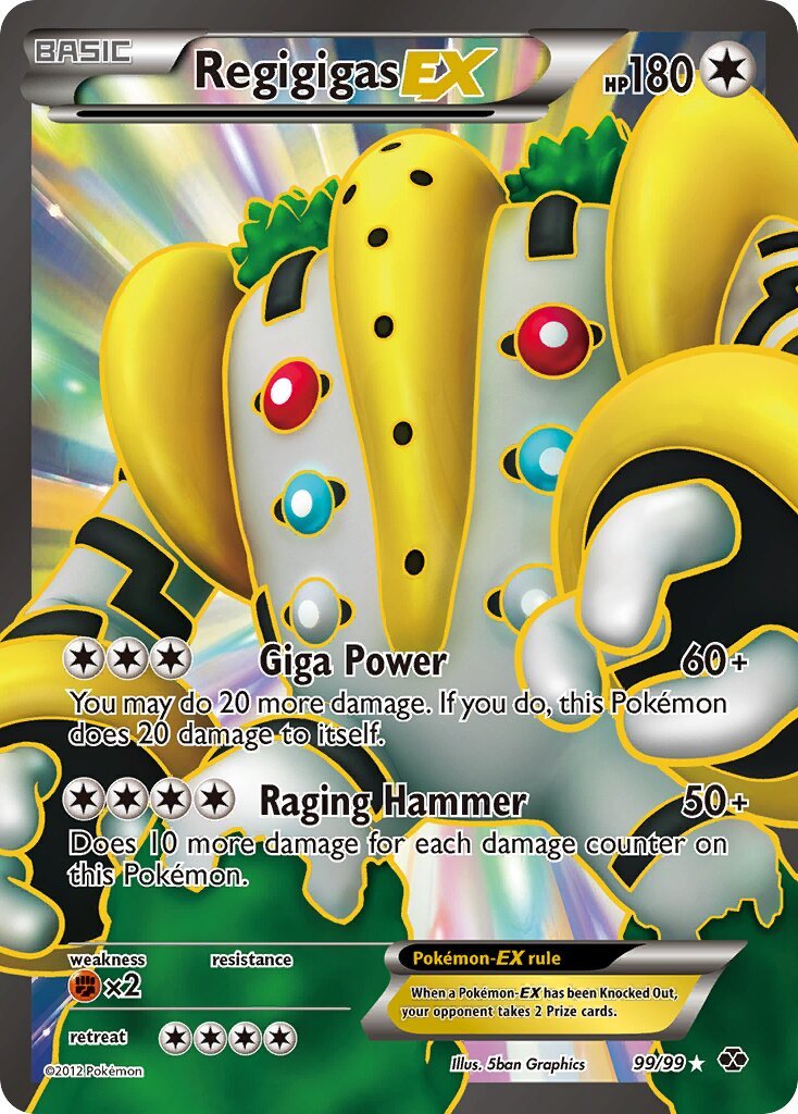 Regigigas-EX - 099/99
