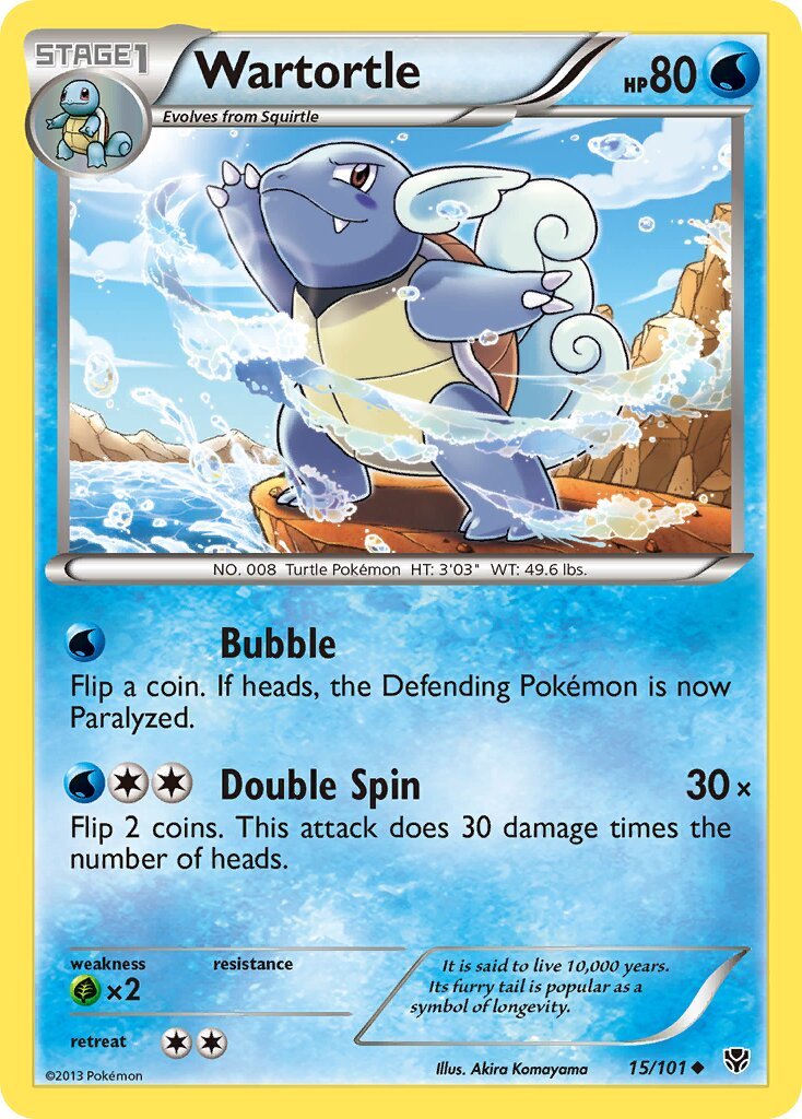 Wartortle - 015/101