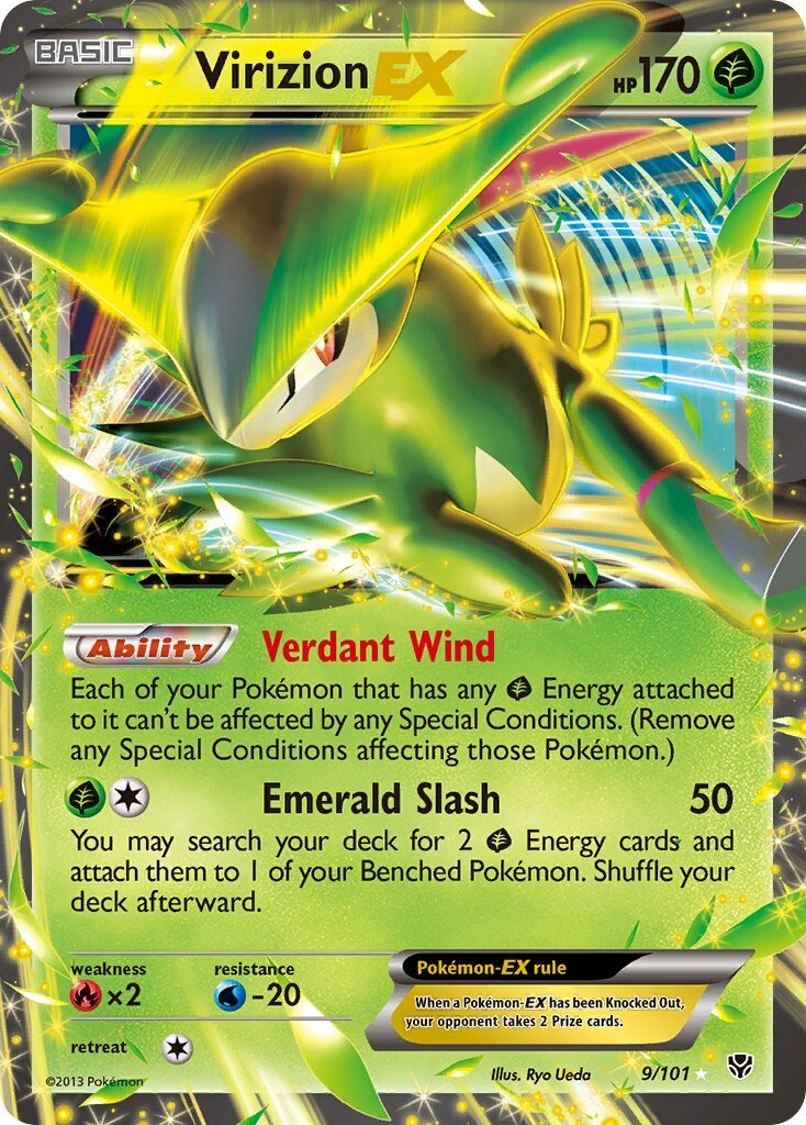 Virizion-EX - 009/101