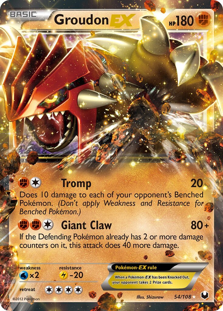 Groudon-EX - 054/108