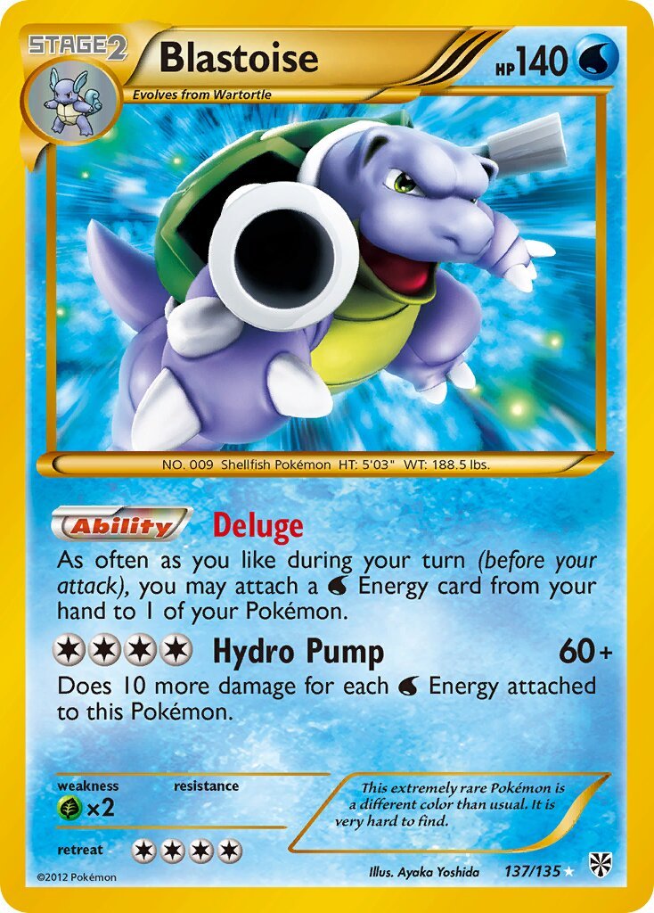 Blastoise - 137/135