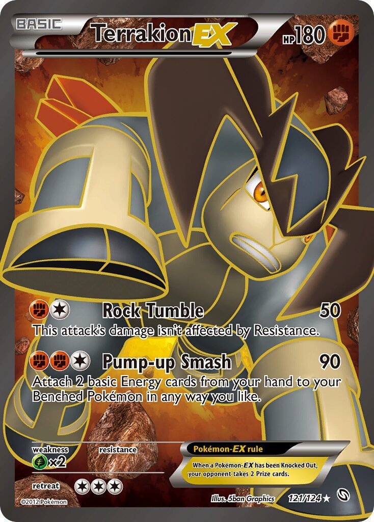 Terrakion-EX - 121/124