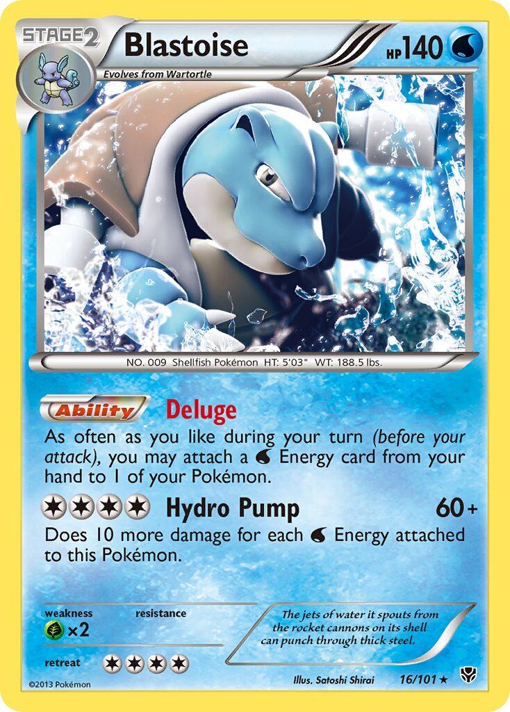 Blastoise - 016/101